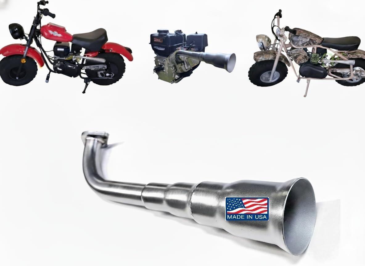 4-Stage Exhaust Header for Massimo Predator 212cc Engines