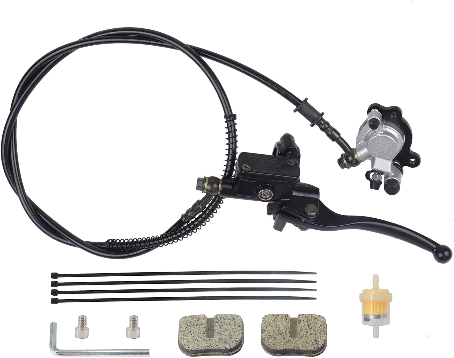 Hydraulic Brake Kit for Doodle Bug & Mini Bikes 50in Hose