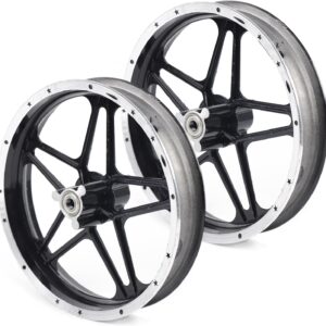 2.50-10'' Scooter Wheel Rim Hub Kit, Aluminum Alloy, 49cc-50cc