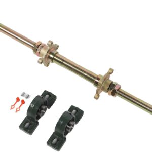 Keenso 24in Heavy Duty Rear Axle Kit | Kart/ATV/4x4/Drift Trikes