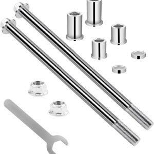 12mm 220mm Dirt Bike Axle Kit w/ Bushings (2pcs) 50cc-125cc