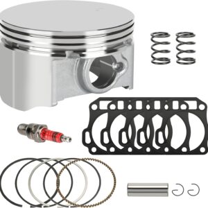 70mm Flat Top Piston & Ring Kit for Predator 212/224cc Engines