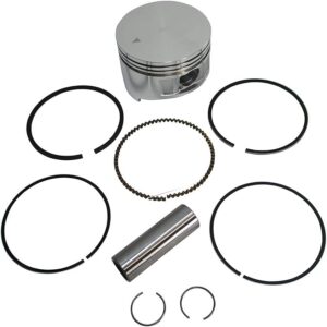 NR Racing Predator 212cc 70mm Flat Top Piston Kit