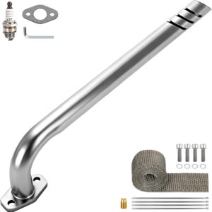 CILOYU Exhaust Header Kit for 79cc-105cc Mini Bikes & Karts