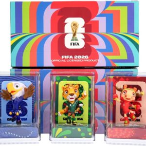 FIFA 2026 Mascot Figurines Set – Maple, Zayu & Clutch
