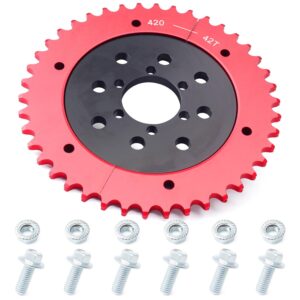 42T Mini Bike Sprocket Hub Adapter Replacement for Predator 212cc