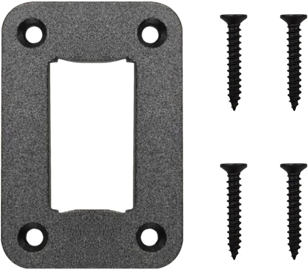 YoRise 1-Gang Rocker Switch Panel, Waterproof Aluminum Bracket