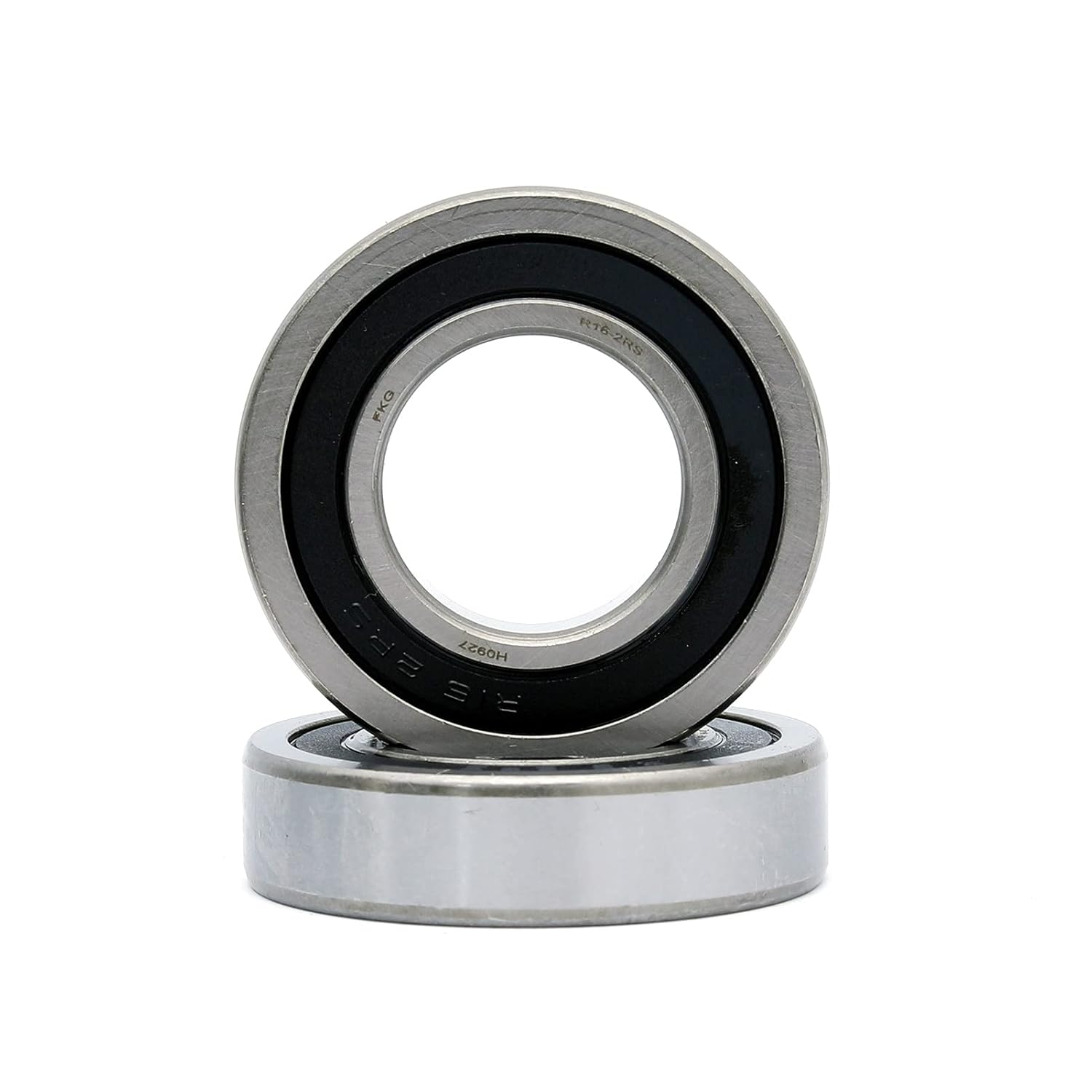 FKG R16-2RS Ball Bearings 1x2x0.5in - Set of 2