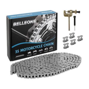 #35 Roller Chain 10ft – 320 Links w/ Tools & Links