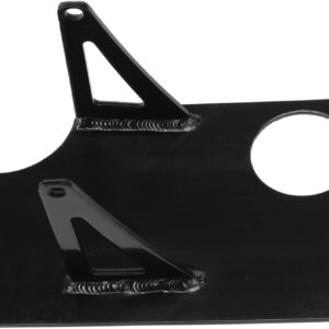 GREHUA Skid Plate for 50cc-140cc Pit Bikes – Black Aluminum Engine Guard
