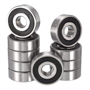 HIPICCO 10pc Ball Bearings 3/8in x 1-1/8in Double Sealed