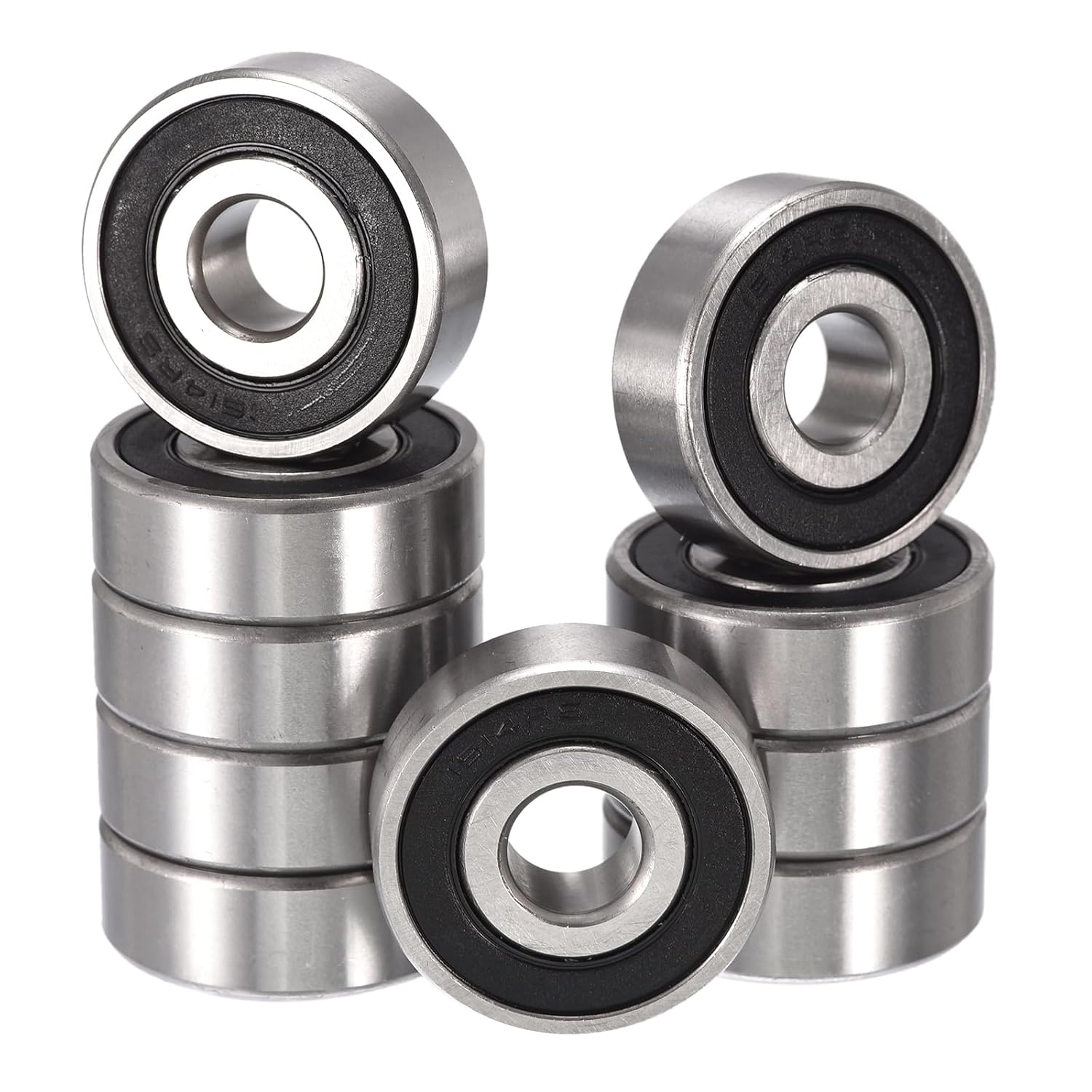 HIPICCO 10pc Ball Bearings 3/8in x 1-1/8in Double Sealed