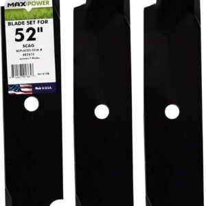MaxPower 3-Blade Set for 52" Scag Mowers