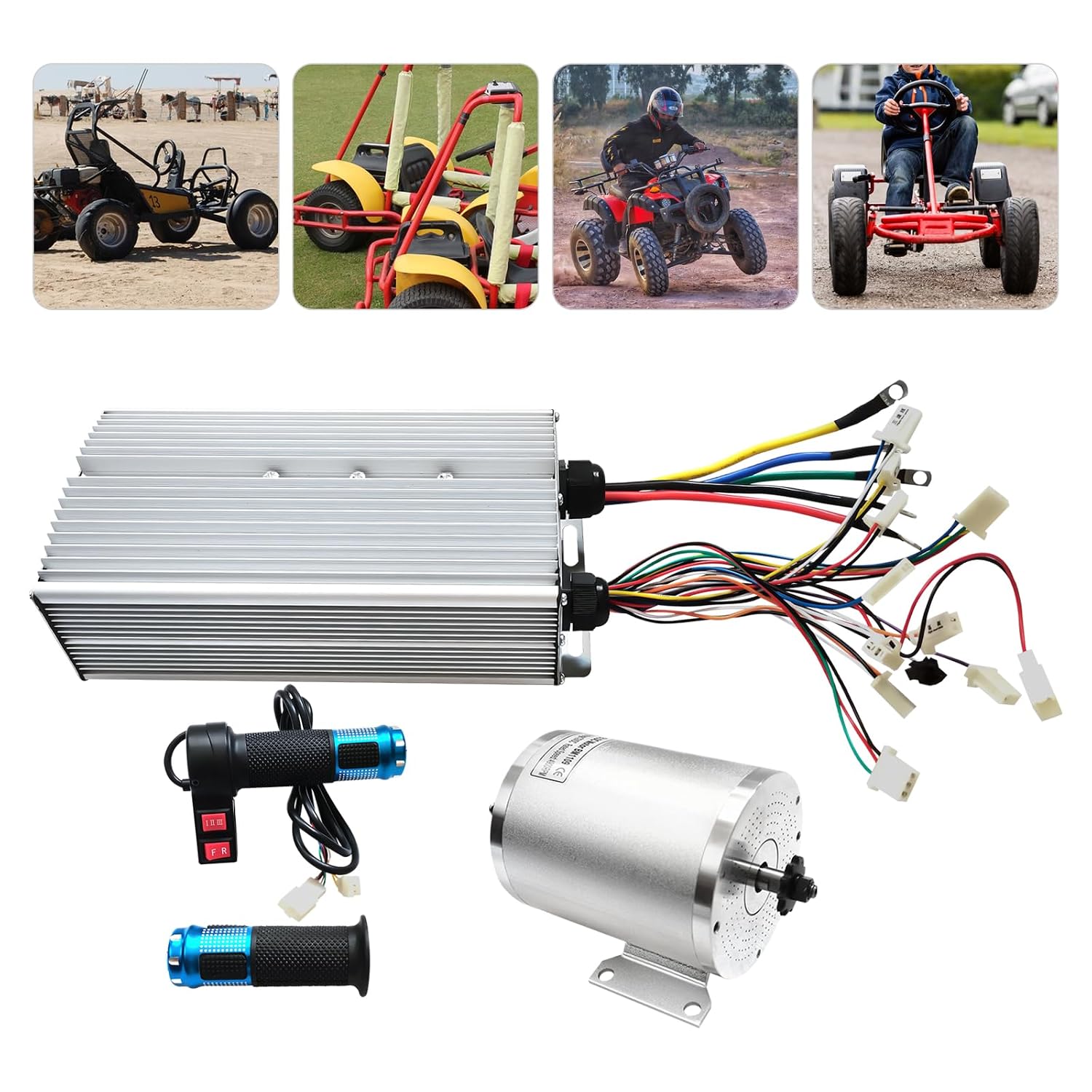 3000W Brushless DC Motor Kit for Ebike Conversion