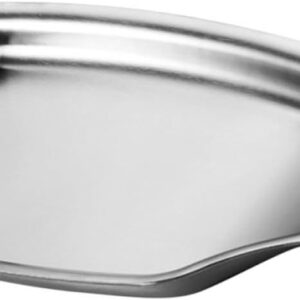 OSALADI Stainless Steel Spoon Rest Tray - Silver Kitchen Utensil Holder