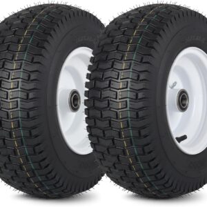 GICOOL 16x6.50-8 Tubeless Tires & Wheels (2-Pack)