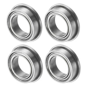 M METERXITY 4-Pack MF85ZZ Flanged Ball Bearings