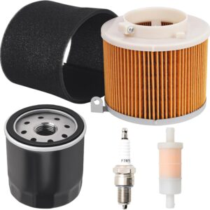 Kawasaki Mule Tune Up Kit - Air, Oil, Fuel Filter + Spark Plug