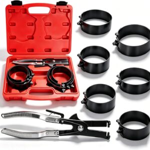 MR CARTOOL Piston Ring Compressor Set (6 Rings, 2.8-4.6")