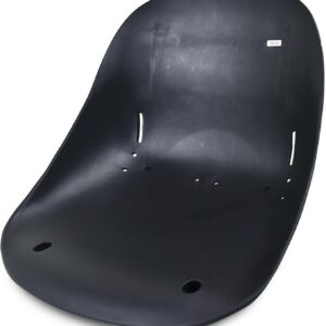 Black Plastic Go Kart Seat - Replacement Bucket Seat for Drift Trike