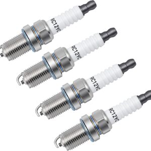 RC12YC BKR5E Spark Plugs - 4 Pack Compatible Replacements
