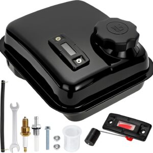 YOXUFA Gas Tank with Fuel Gauge for Predator 212cc & GX Engines