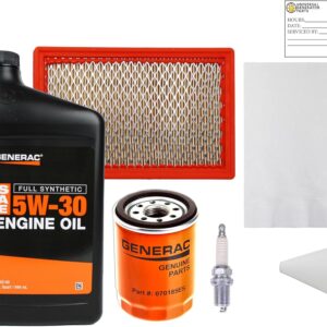 Generac 0J93200SSM Maintenance Kit for 8KW 5W30 SYN EVLTN