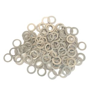 Stainless Steel Washers 5mm (Pack of 100) - 5x8x0.2mm