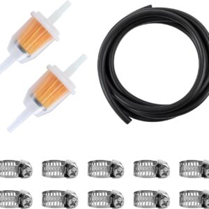 3/16" Fuel Line Hose Kit w/ Filters & Clamps
