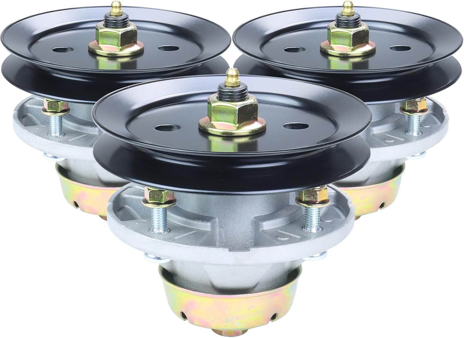 3-Pack Spindle Assembly Kit for John Deere Mowers
