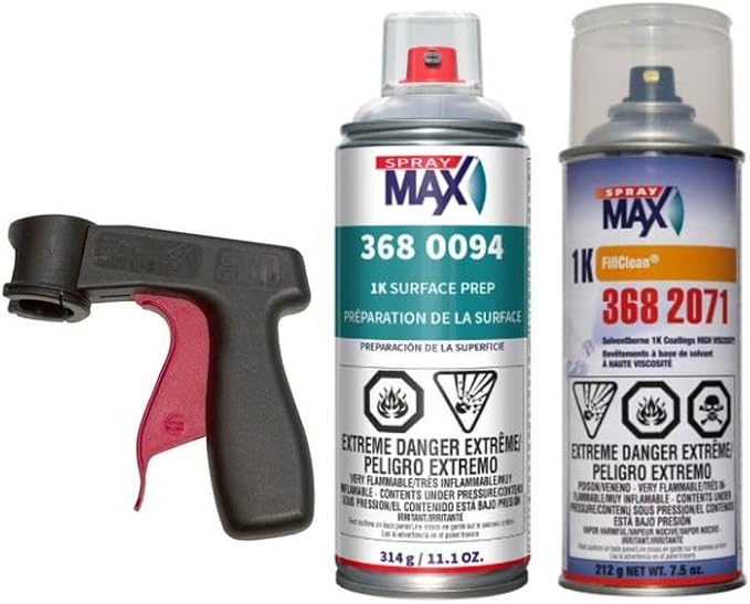 SprayMax Copperhead Orange Basecoat + Cleaner Kit
