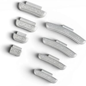 MIKKUPPA 80pc P-Series Zinc Wheel Weights Assortment