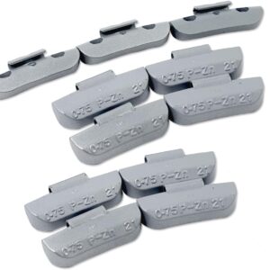 CKAuto P Series Zinc Wheel Weights 0.75oz/3/4oz, 50pcs