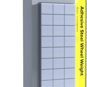 StanceMagic Gray Adhesive Wheel Weights - 12oz Box (48pcs)