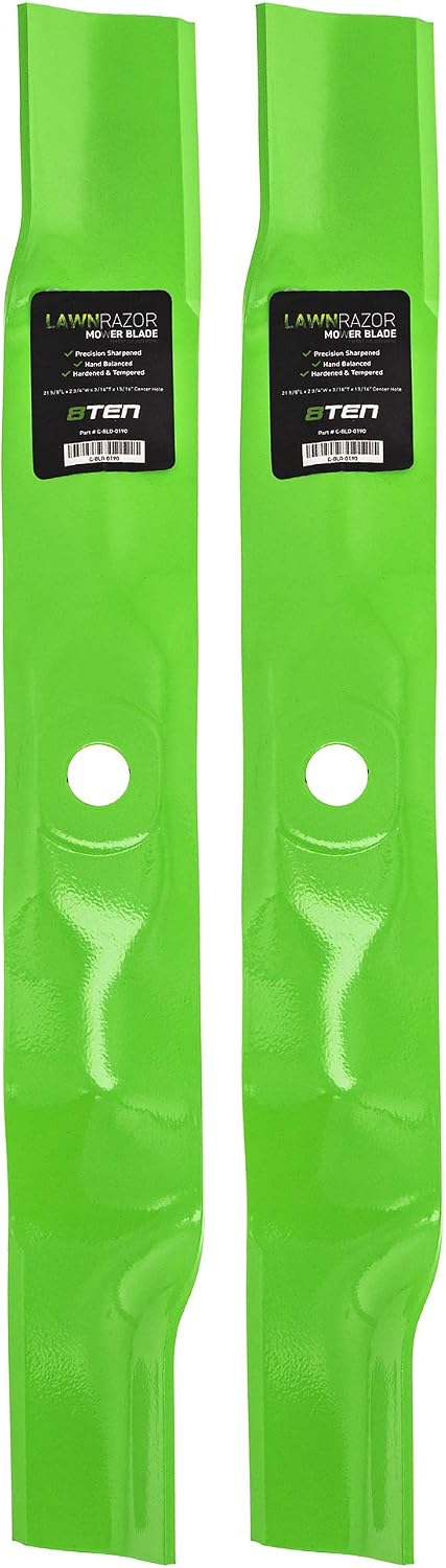 8TEN LawnRAZOR Blade Set for John Deere 42" Deck
