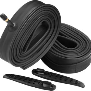 FANSPRO 20in Bicycle Tubes 2-Pack w/ Tire Levers