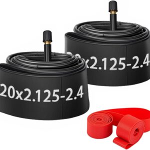 Loxan 20" Bike Tubes - Schrader Valve, 2-Pack