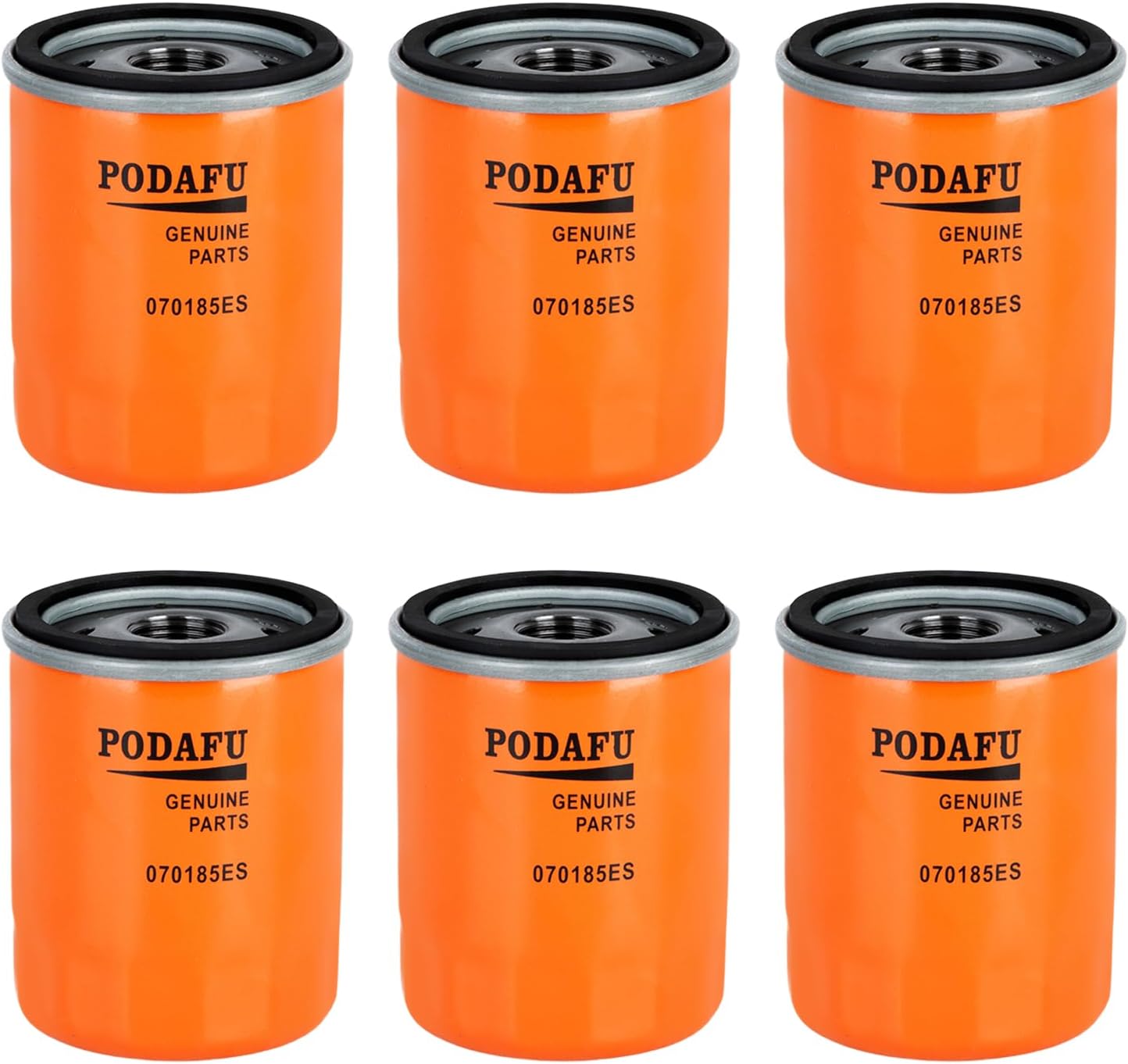 Generac Oil Filter Podafu 6-Pack, Fits 070185E/70185F