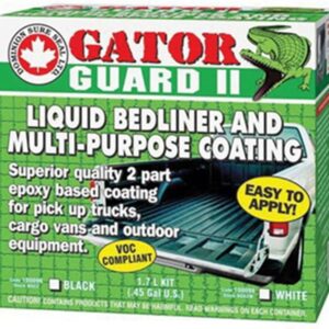 Dominion Gator Guard II 2K Epoxy Bedliner Kit - Black