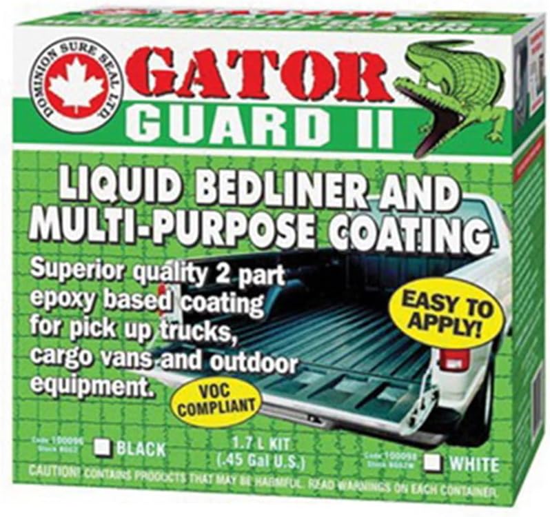 Dominion Gator Guard II 2K Epoxy Bedliner Kit - Black