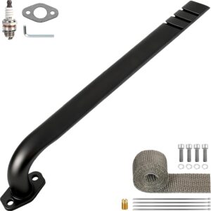CILOYU Mini Bike Exhaust Header Pipe Kit for 79cc/105cc Engines