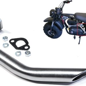 ARSPORT Exhaust Header for 212cc Mini Bikes