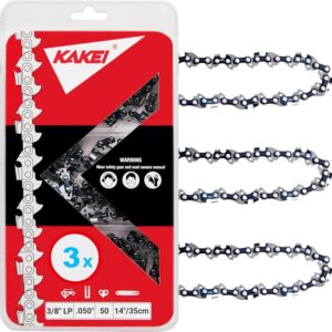 KAKEI 14in Chainsaw Chain 3-Pack Fits Stihl Remington