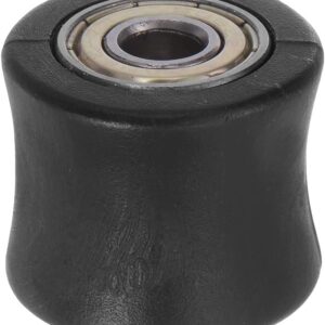 HARFINGTON 8mm Chain Roller Pulley Tensioner Black