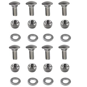 8-Pack Skid Shoe Bolts Kit for MTD Cub Cadet Snow Blower