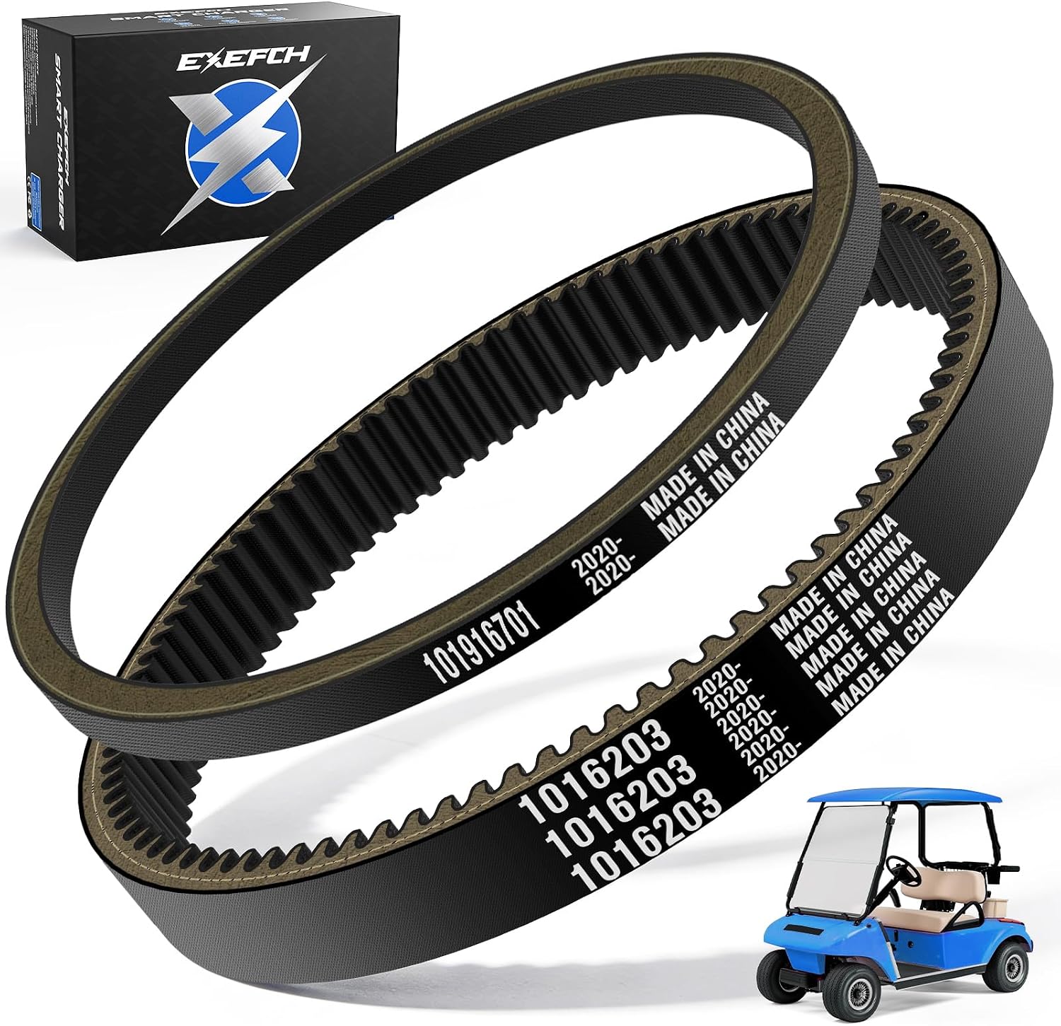 Drive & Starter Belt Kit for Club Car DS & Precedent
