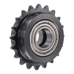 uxcell 20-Tooth Chain Idler Sprocket, 12mm Bore