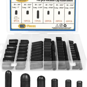 102pc Vacuum Plug Kit for Automotive, 6 Sizes