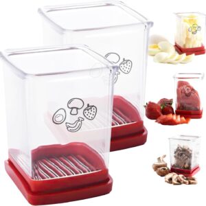 Cielasis Speed Slicer 2-Pack – Fruit & Veggie Chopper Set