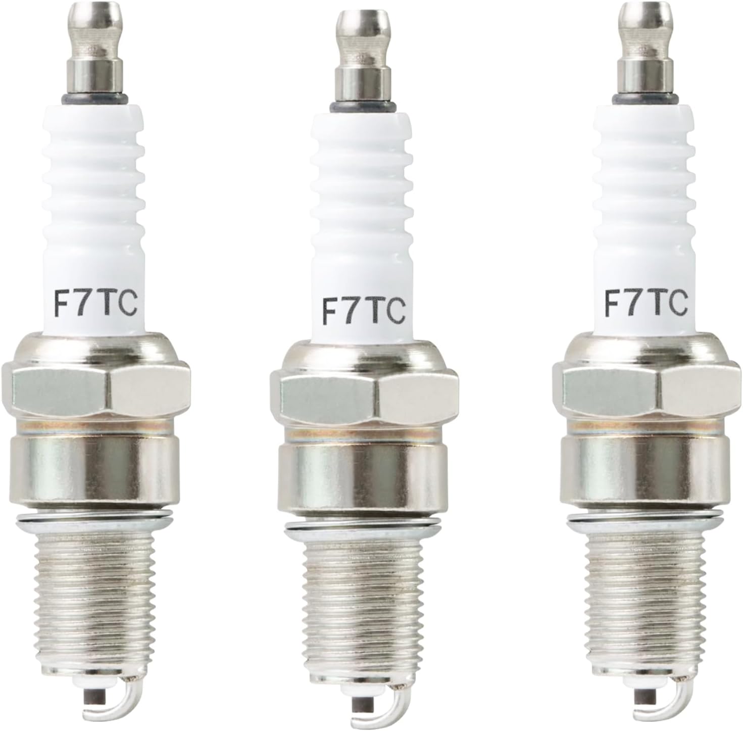 3-Pack F7TC Spark Plugs for Honda GX Engines